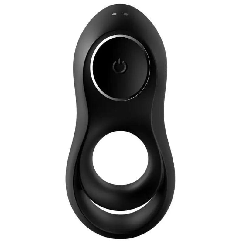 SATISFYER - LEGENDARY DUO ANILLO VIBRADOR NEGRO - Optelum