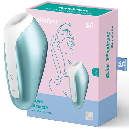SATISFYER - LOVE BREEZE SUCCIONADOR ICE BLUE - Optelum
