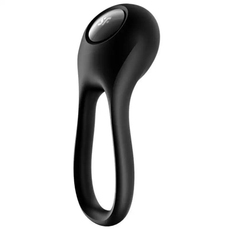 SATISFYER - MAJESTIC DUO ANILLO VIBRADOR NEGRO - Optelum