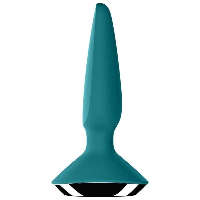 SATISFYER - PLUG ILICIOUS 1 PLUG VIBRADOR VERDE - Optelum
