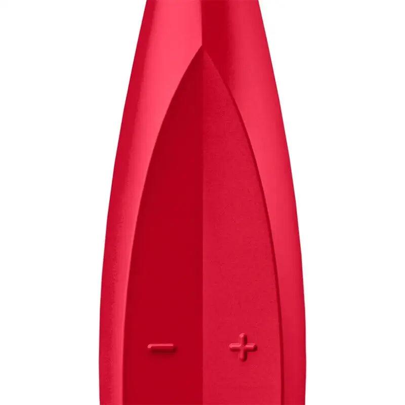 SATISFYER - TWIRLING FUN ESTIMULADOR CLITORIS ROJO - Optelum
