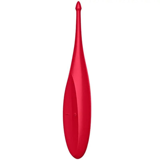 SATISFYER - TWIRLING FUN ESTIMULADOR CLITORIS ROJO - Optelum