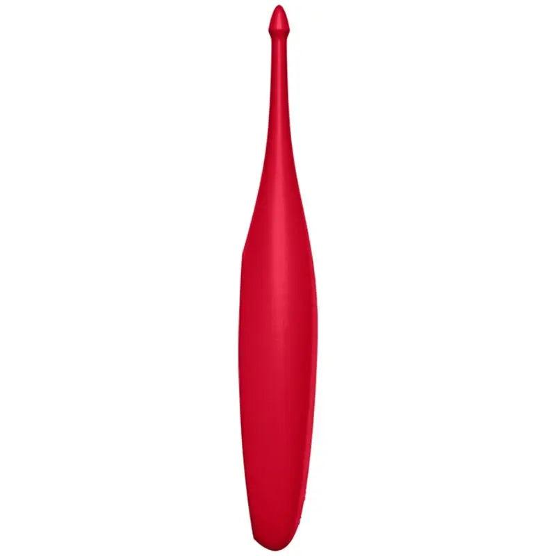 SATISFYER - TWIRLING FUN ESTIMULADOR CLITORIS ROJO - Optelum