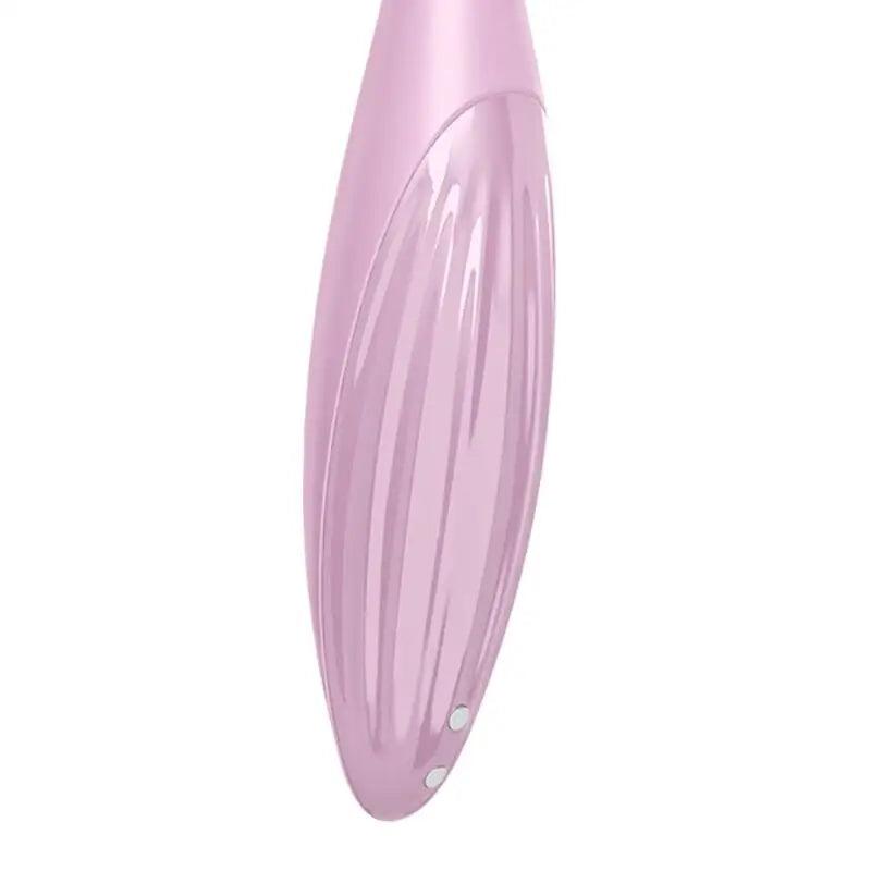 SATISFYER - TWIRLING JOY ESTIMULADOR CLITORIS ROSA - Optelum