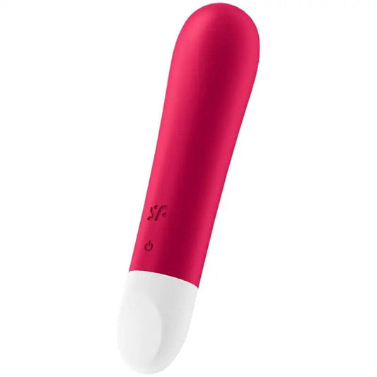 SATISFYER - ULTRA POWER BULLET 1 BALA VIBRADORA ROJA - Optelum