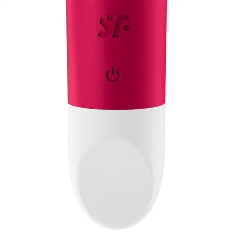 SATISFYER - ULTRA POWER BULLET 1 BALA VIBRADORA ROJA - Optelum