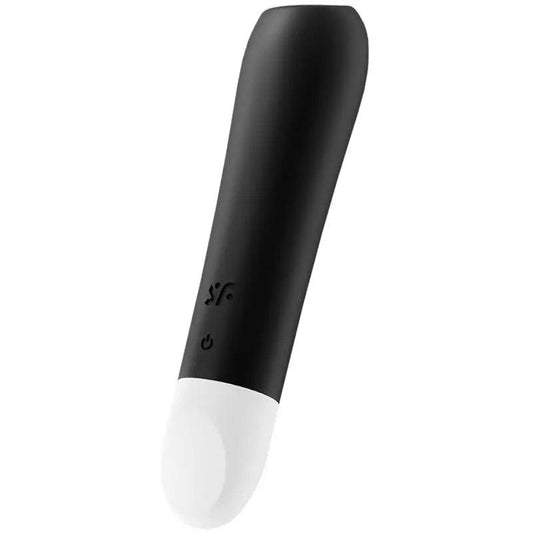 SATISFYER - ULTRA POWER BULLET 2 BALA VIBRADORA NEGRA - Optelum