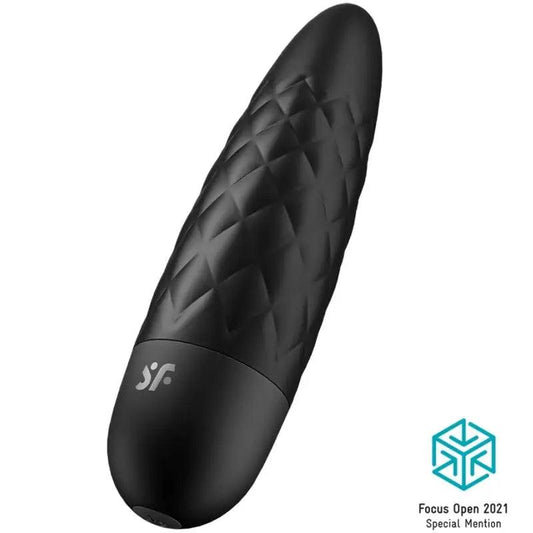 SATISFYER - ULTRA POWER BULLET 5 BALA VIBRADORA NEGRA - Optelum