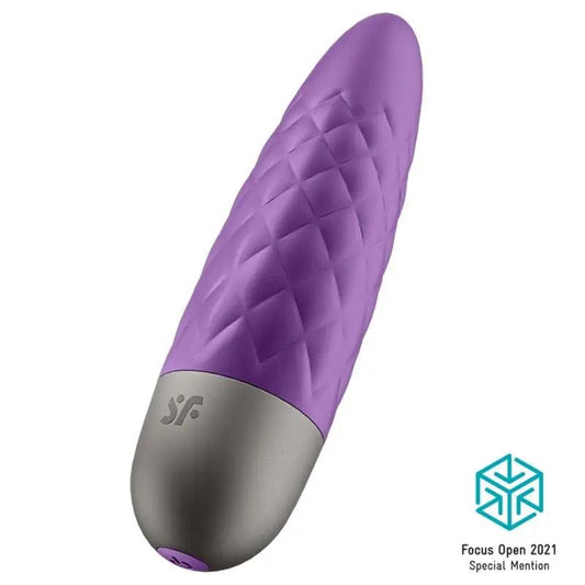 SATISFYER - ULTRA POWER BULLET 5 BALA VIBRADORA VIOLETA - Optelum