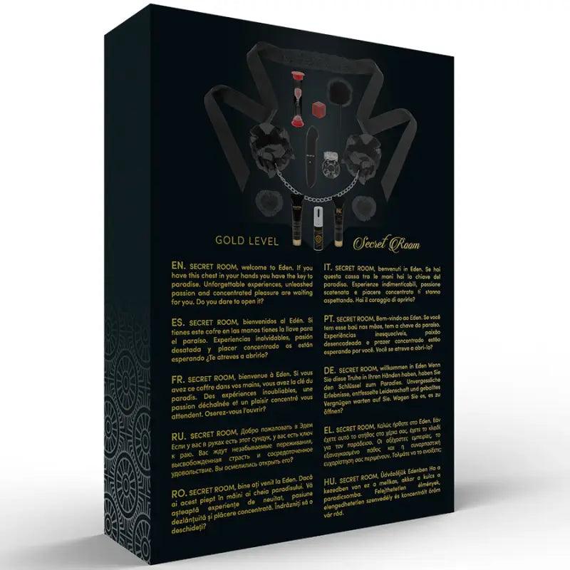 SECRET ROOM - KIT GOLD NIVEL 1 PRESENTACION REGALO - Optelum