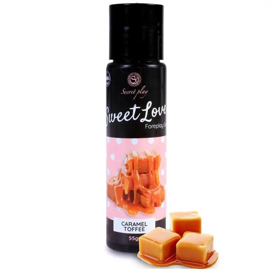 SECRETPLAY - GEL SWEET LOVE CARAMELO 60 ML - Optelum