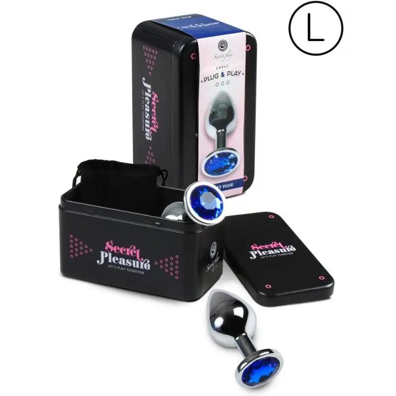 SECRETPLAY - PLUG ANAL AZUL L - Optelum