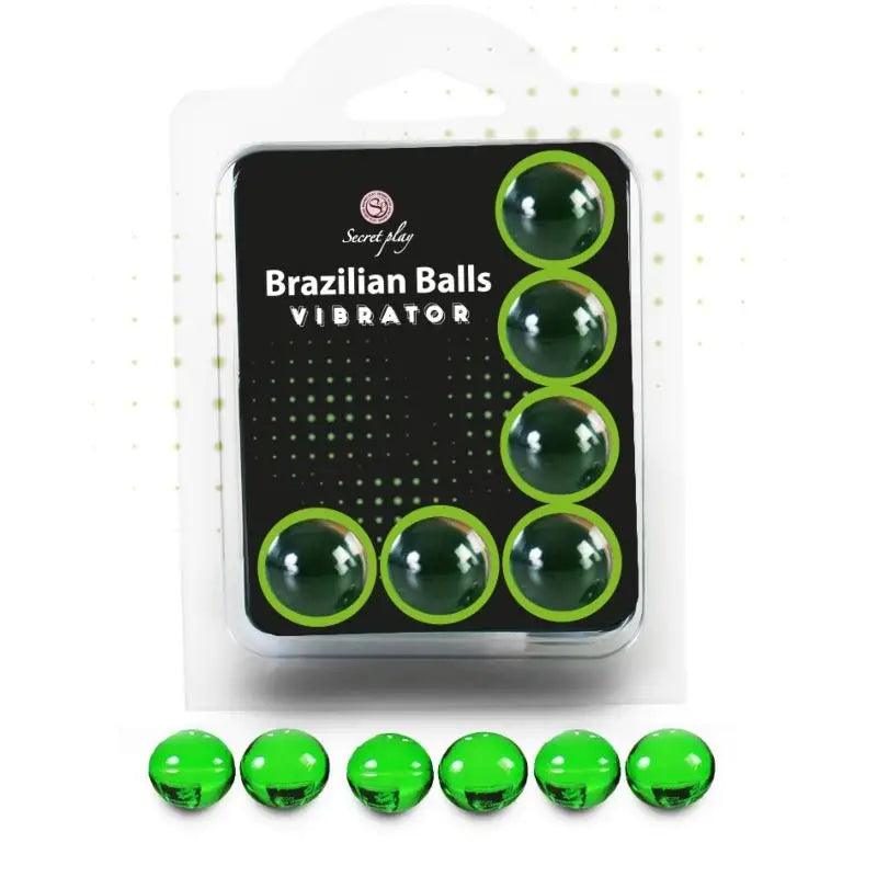 SECRETPLAY - SET 6 BRAZILIAN BALLS VIBRATOR - Optelum