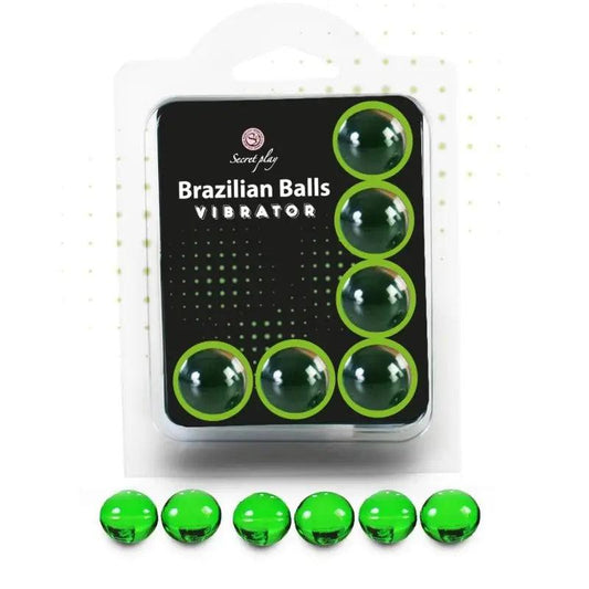SECRETPLAY - SET 6 BRAZILIAN BALLS VIBRATOR - Optelum