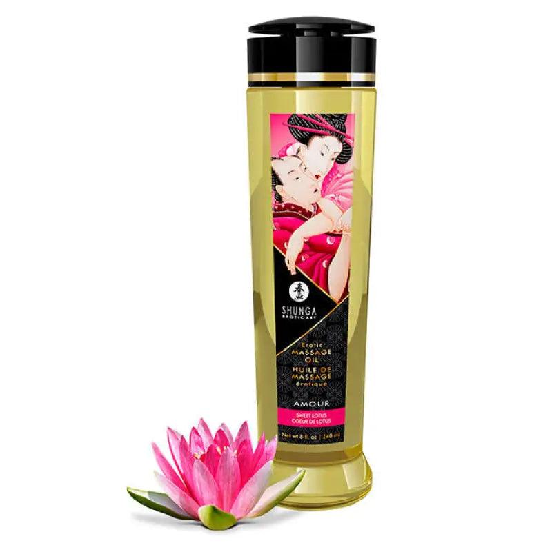 SHUNGA - ACEITE DE MASAJE EROTICO AMOR 240 ML - Optelum