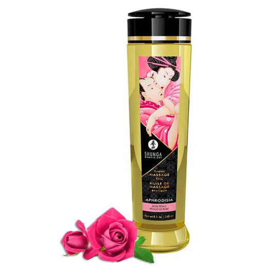SHUNGA - ACEITE DE MASAJE EROTICO APHRODISIA 240 ML - Optelum