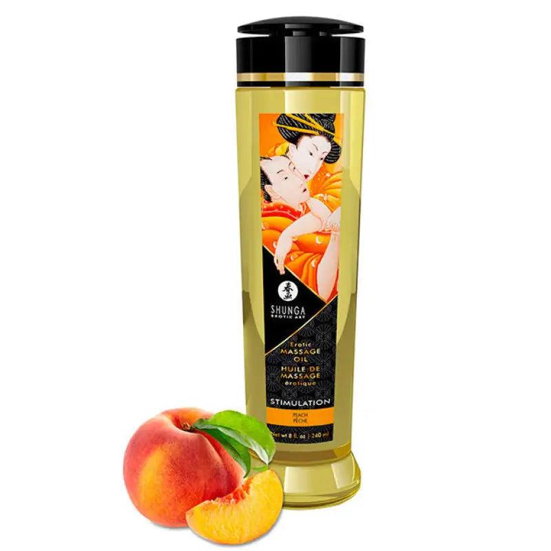 SHUNGA - ACEITE DE MASAJE EROTICO ESTIMULANTE 240 ML - Optelum