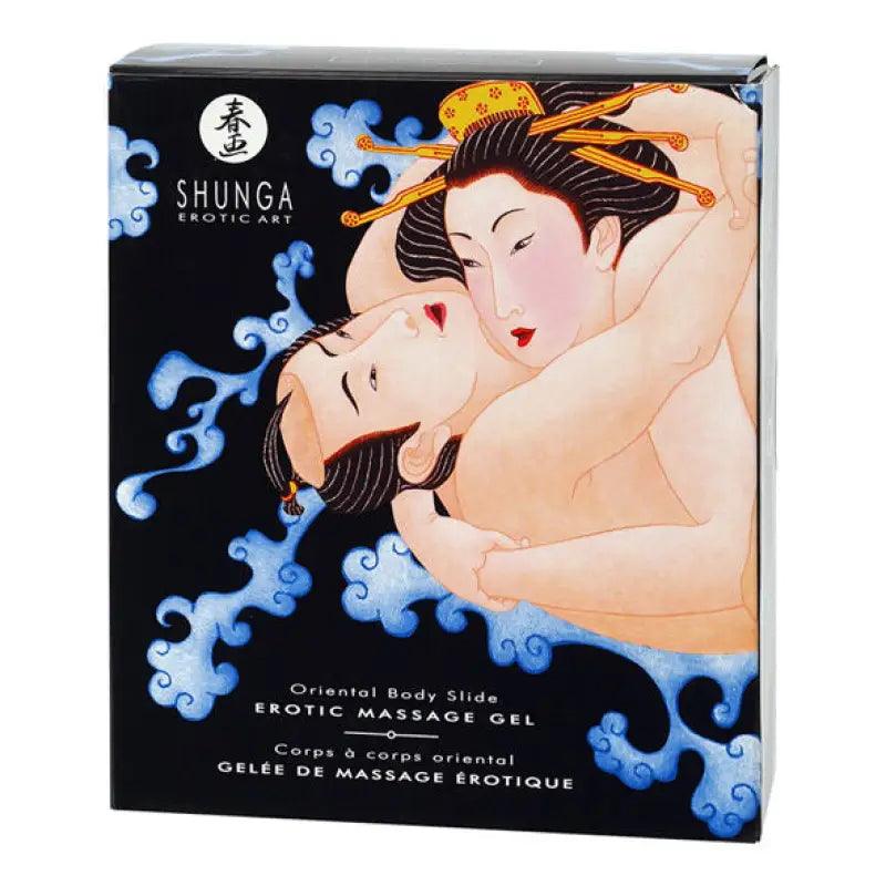 SHUNGA - GEL DE MASAJE EROTICO CUERPO A CUERPO ORIENTAL FRUTAS EXOTICAS - Optelum