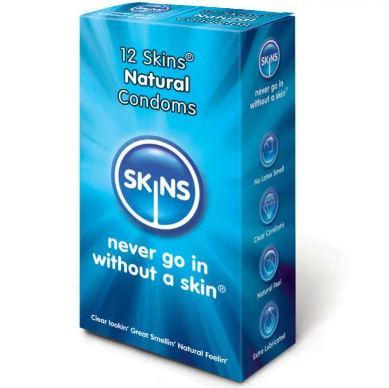SKINS - PRESERVATIVO NATURAL PACK 12 UDS - Optelum