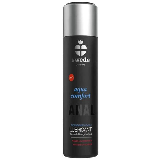 SWEDE - AQUA COMFORT LUBRICANTE ANAL BASE AGUA 120 ML - Optelum