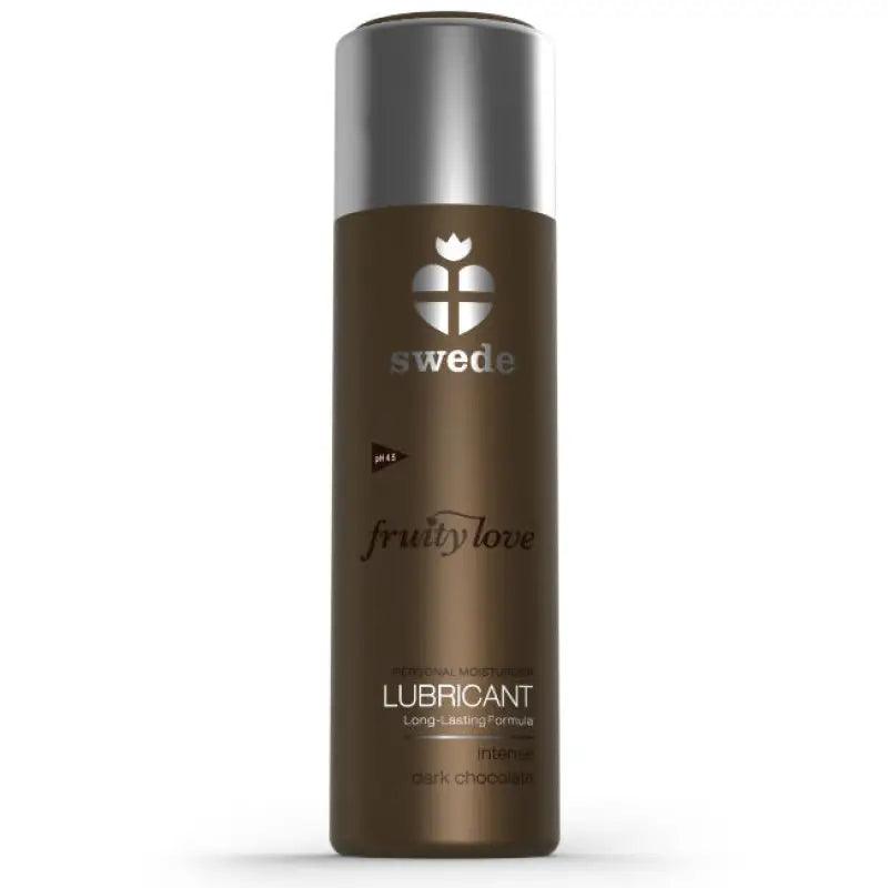 SWEDE - FRUITY LOVE LUBRICANTE CHOCOLATE NEGRO 100 ML - Optelum