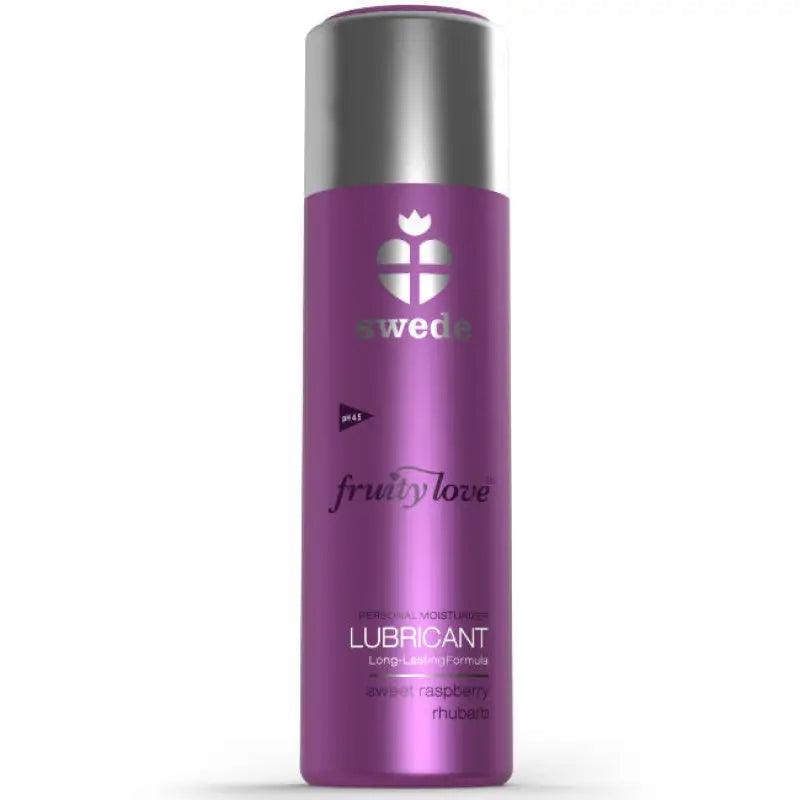 SWEDE - FRUITY LOVE LUBRICANTE FRAMBUESAS Y ACELGA ROJA 100 ML - Optelum