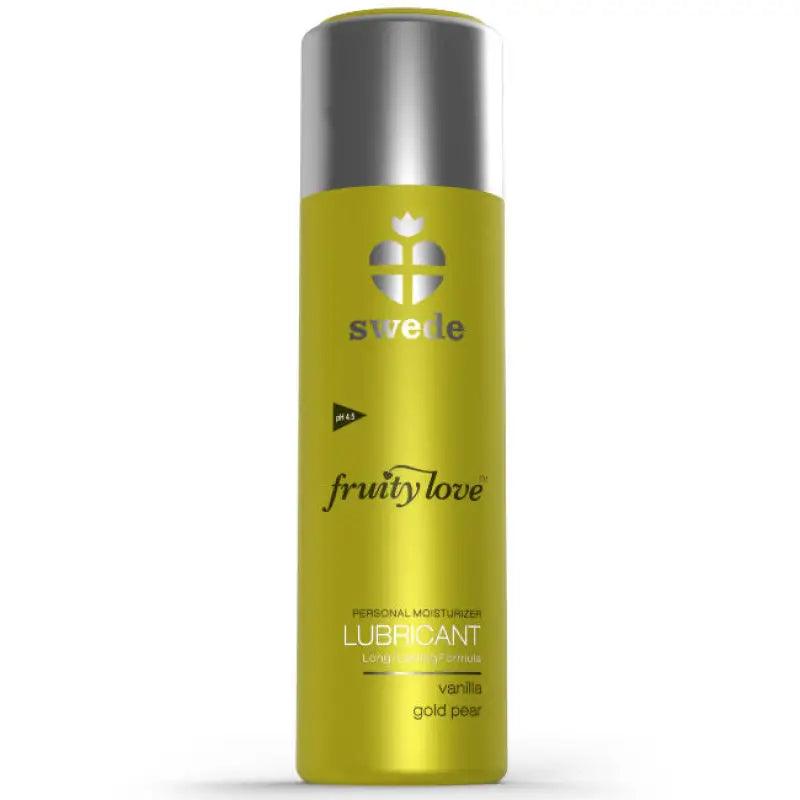 SWEDE - FRUITY LOVE LUBRICANTE PERA GOLDEN Y VAINILLA 50 ML - Optelum