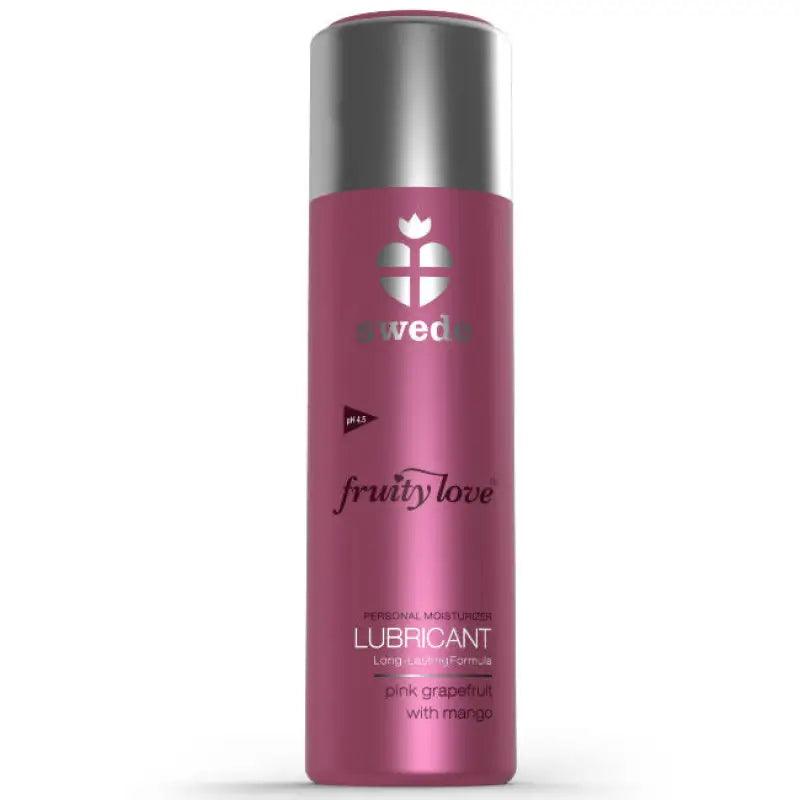 SWEDE - FRUITY LOVE LUBRICANTE POMELO ROSA CON MANGO 100 ML - Optelum
