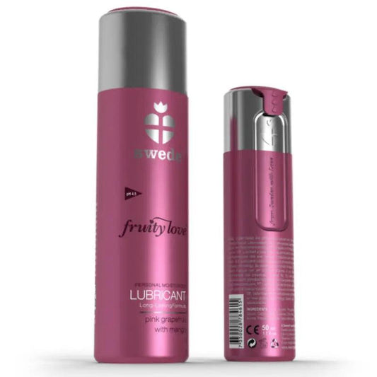 SWEDE - FRUITY LOVE LUBRICANTE POMELO ROSA CON MANGO 100 ML - Optelum