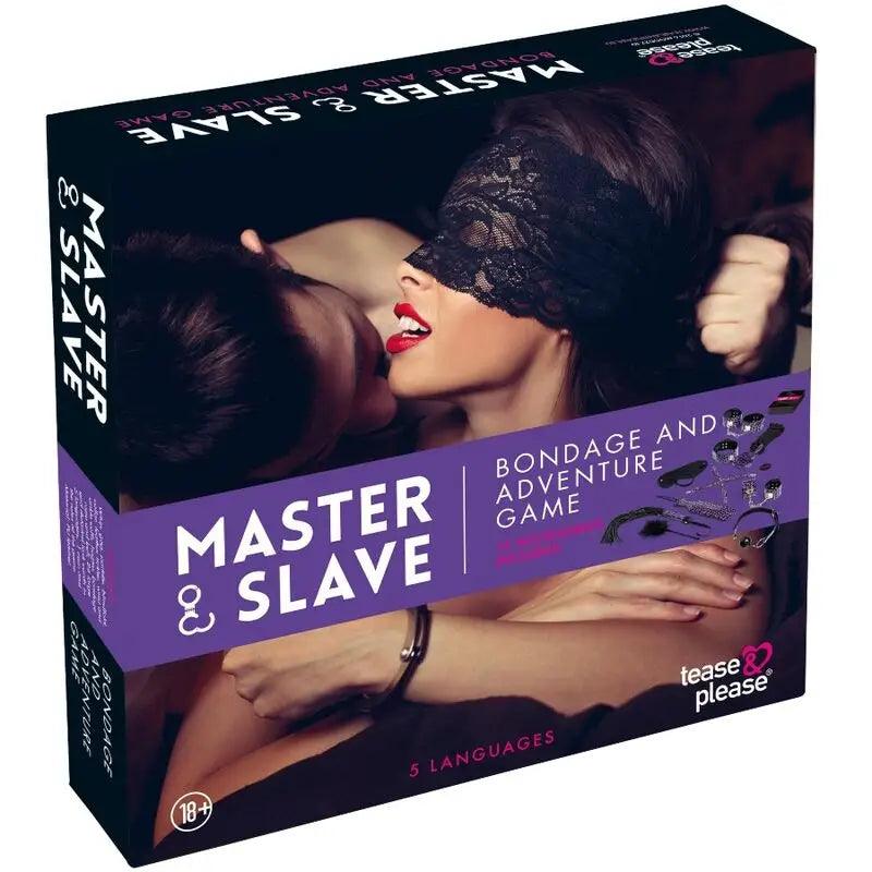 TEASE & PLEASE - JUEGO 13 ACCESORIOS BONDAGE LILA - Optelum