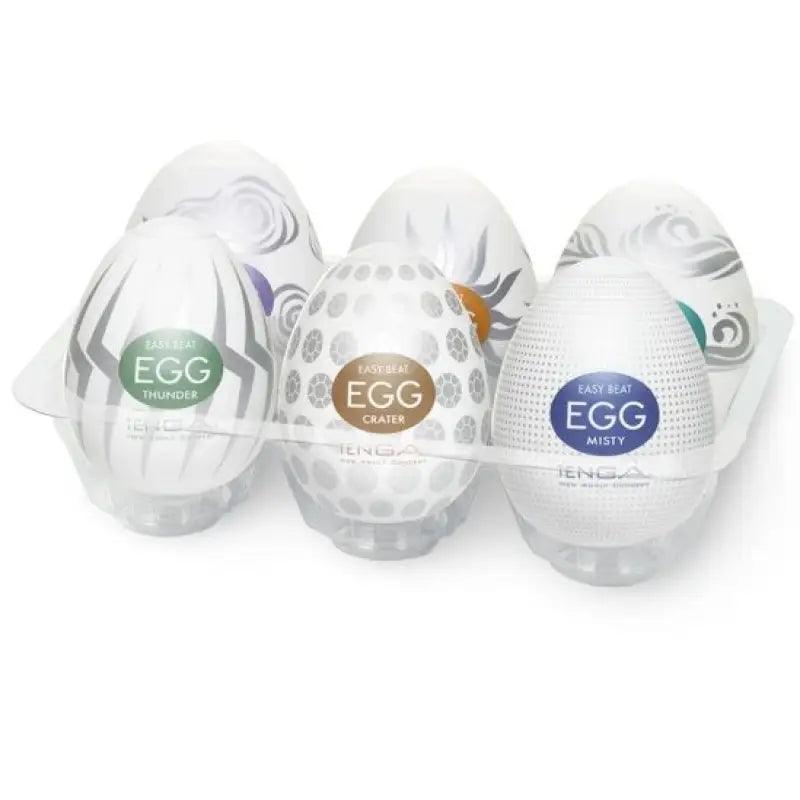 TENGA - HUEVO MASTURBADOR MODELO II PACK 6 UDS - Optelum