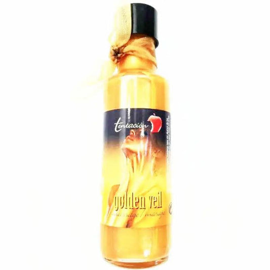TENTACION - ACEITE MASAJE VELO DORADO 100 ML - Optelum
