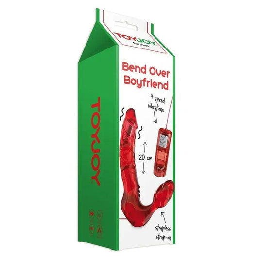 TOYJOY - ARNES DOBLE PENETRACION SIN CORREAS CON VIBRADOR - Optelum